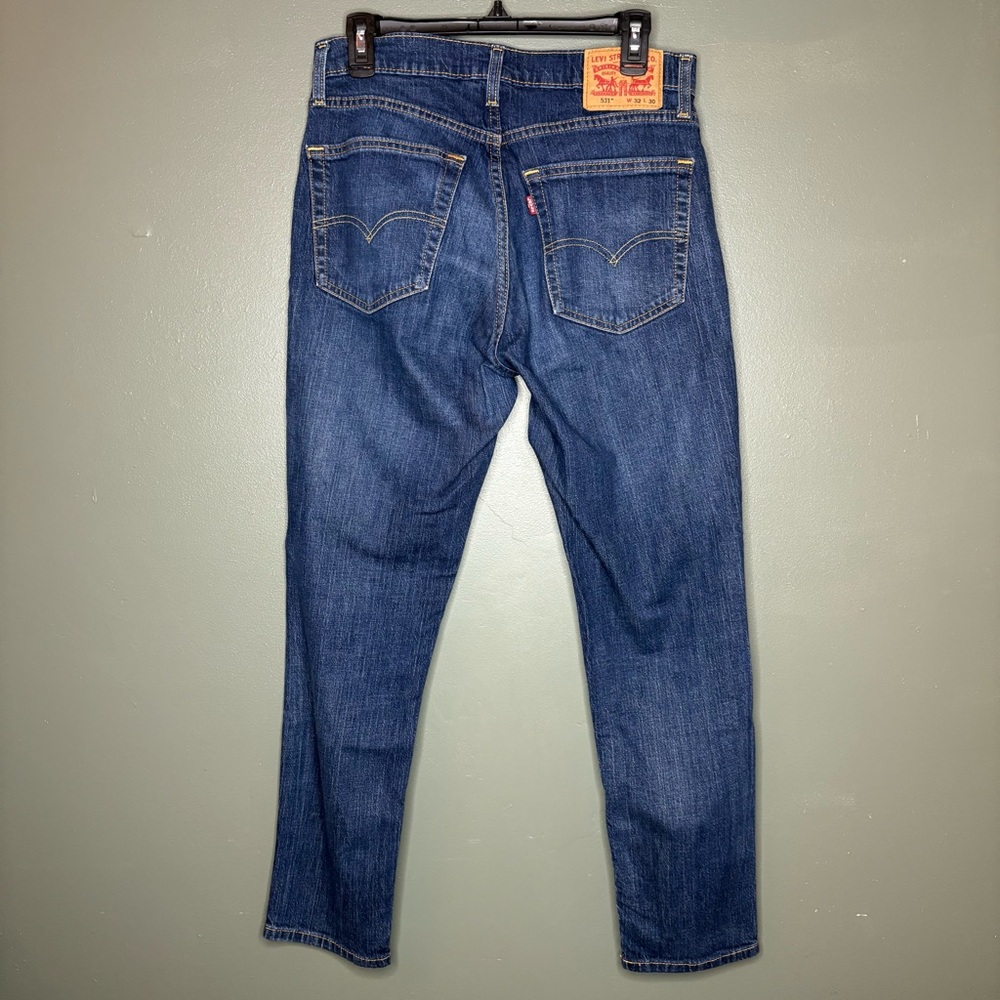 Levi's 531 Athletic Slim Fit Men's Blue Jeans
